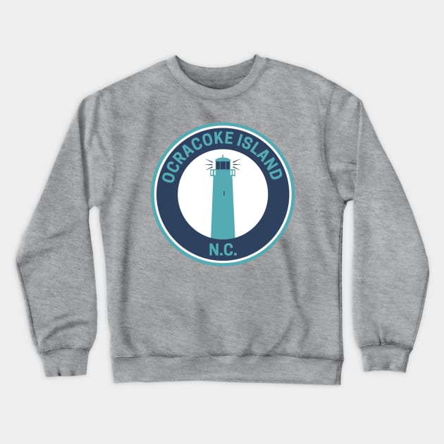 Ocracoke Island North Carolina Crewneck Sweatshirt by fearcity